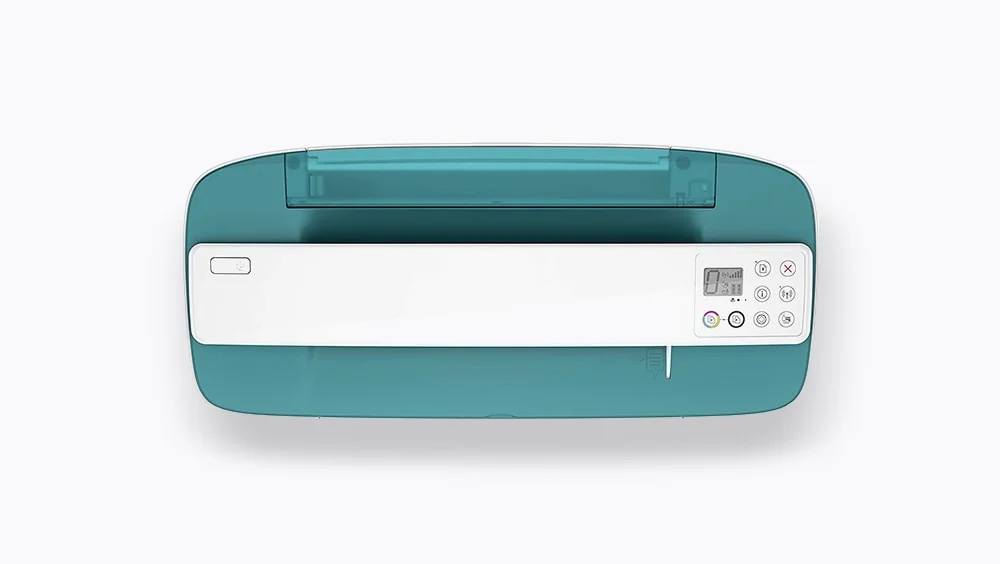 Top view of the HP Deskjet 3762 All-In-One Printer