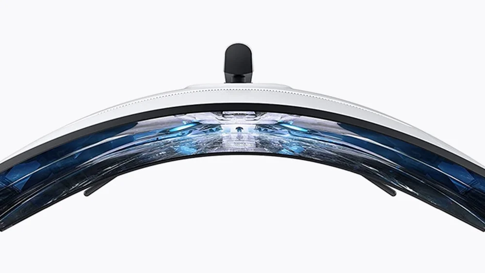 Top view of the Samsung Odyssey Neo AG95