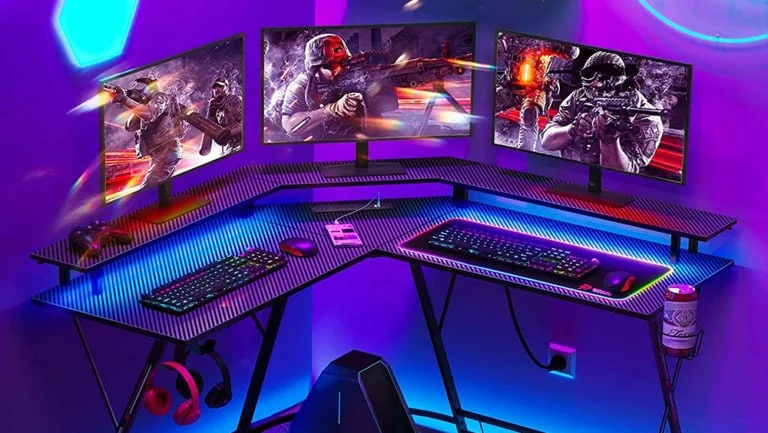 The best L-shaped gaming desks