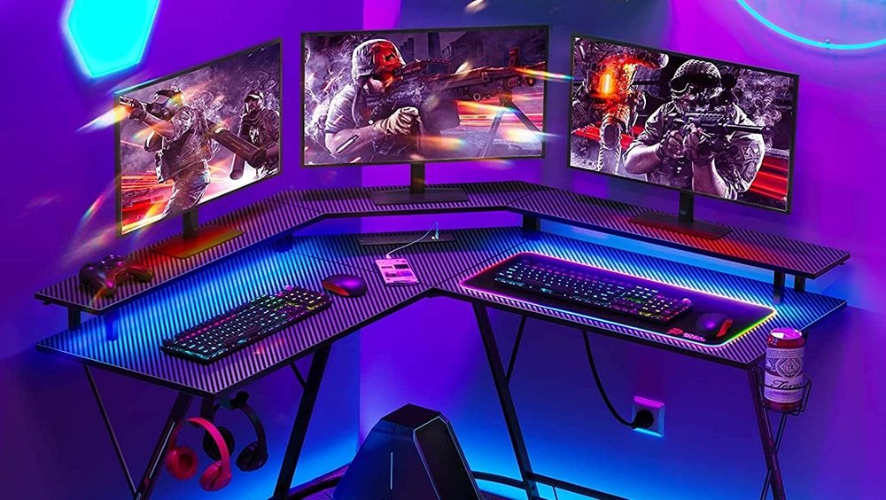 The best L-shaped gaming desks