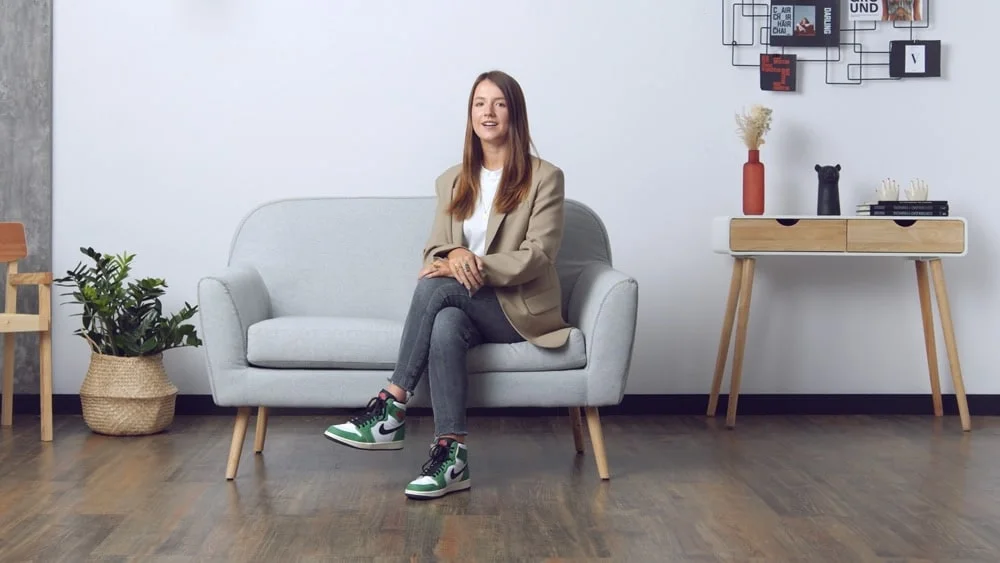 Andrea Jelic, teacher of the course "Portfolio Design with Figma"