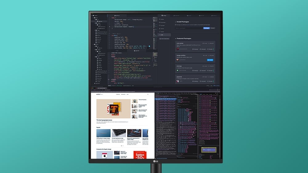 The best monitors for programming