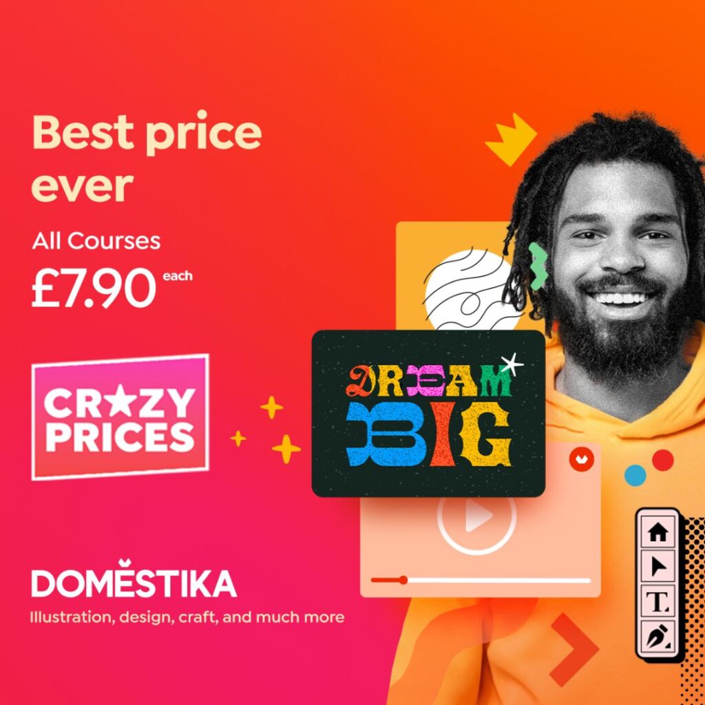 Domestika GB - Crazy Prizes August 2023