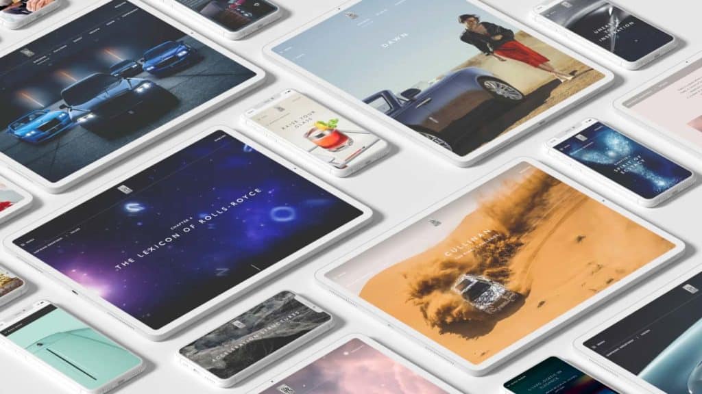 AKQA design project for Rolls Royce