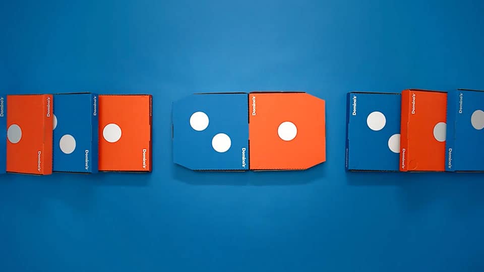 JKR design project for Domino's Pizza