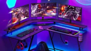 Best L-shaped gaming desks