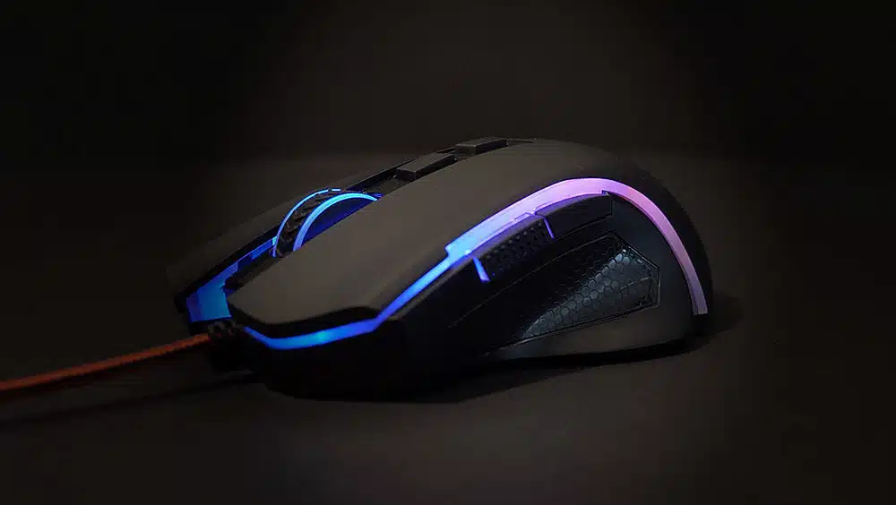 Redragon M602 RGB Wired Gaming Mouse RGB Spectrum Backlit Ergonomic Mouse Griffin Programmable with 7 Backlight Modes up to 7200 DPI for Windows PC Gamers (Black)