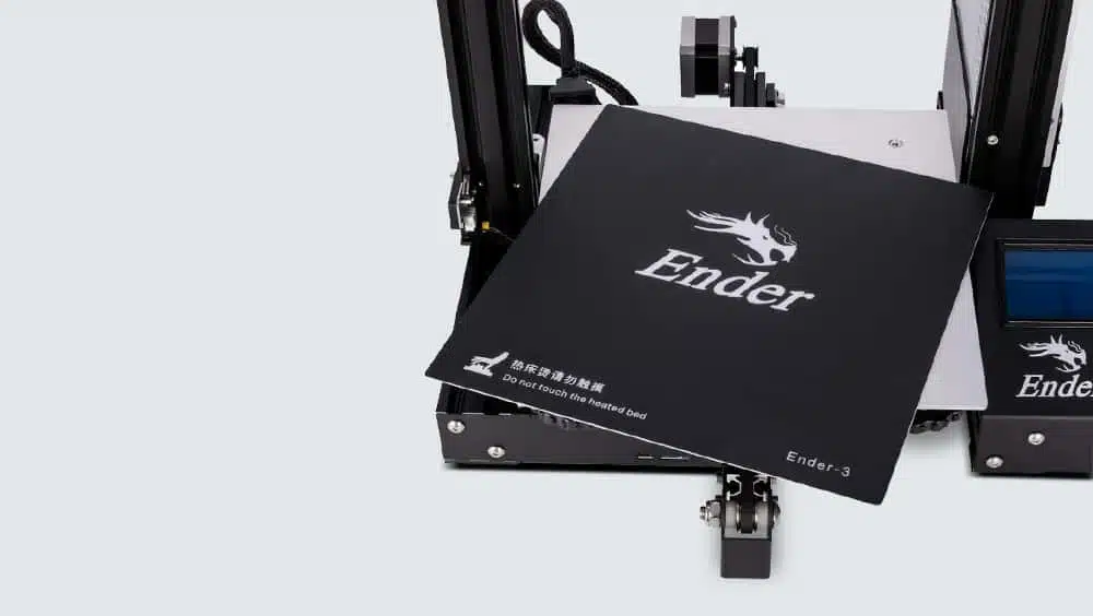 Creality Ender 3 heated bed