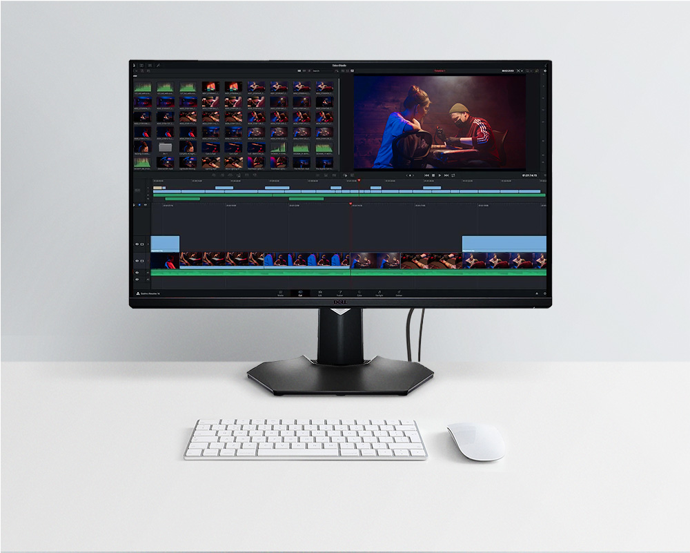 "Dell G3223Q" monitor for video editing