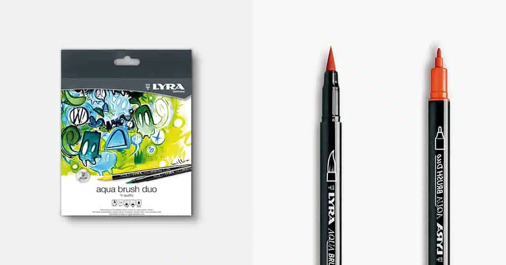 Lyra Aqua Brush Duo