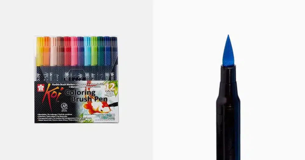Rotuladores Sakura KOI Coloring Brush