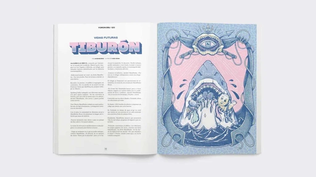 Revista Yorokobu, páginas interiores