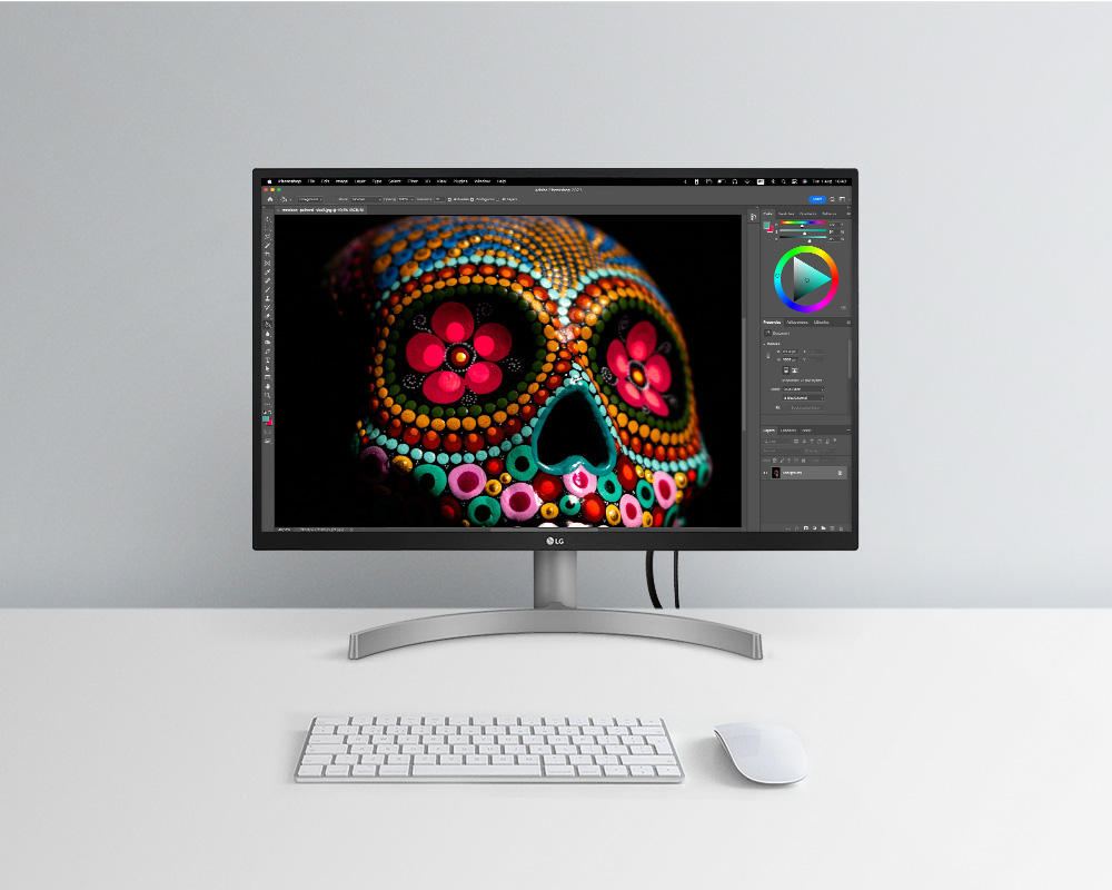 Monitor para fotógrafos PhotoVue de 27 pulgadas con Adobe RGB 4K SW271C