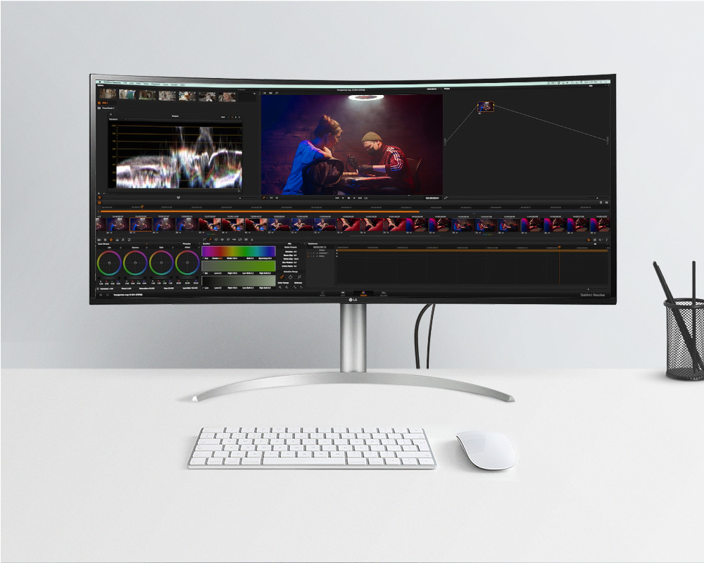 Monitor para edición de vídeo "LG 40WP95C-W"